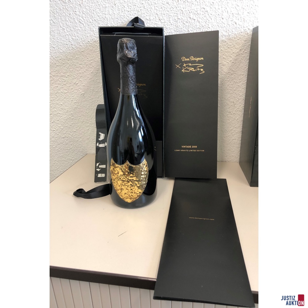 Champagner Dom Perignon Lenny Kravitz Edition Vintage 2008 750ml, 12,5%
