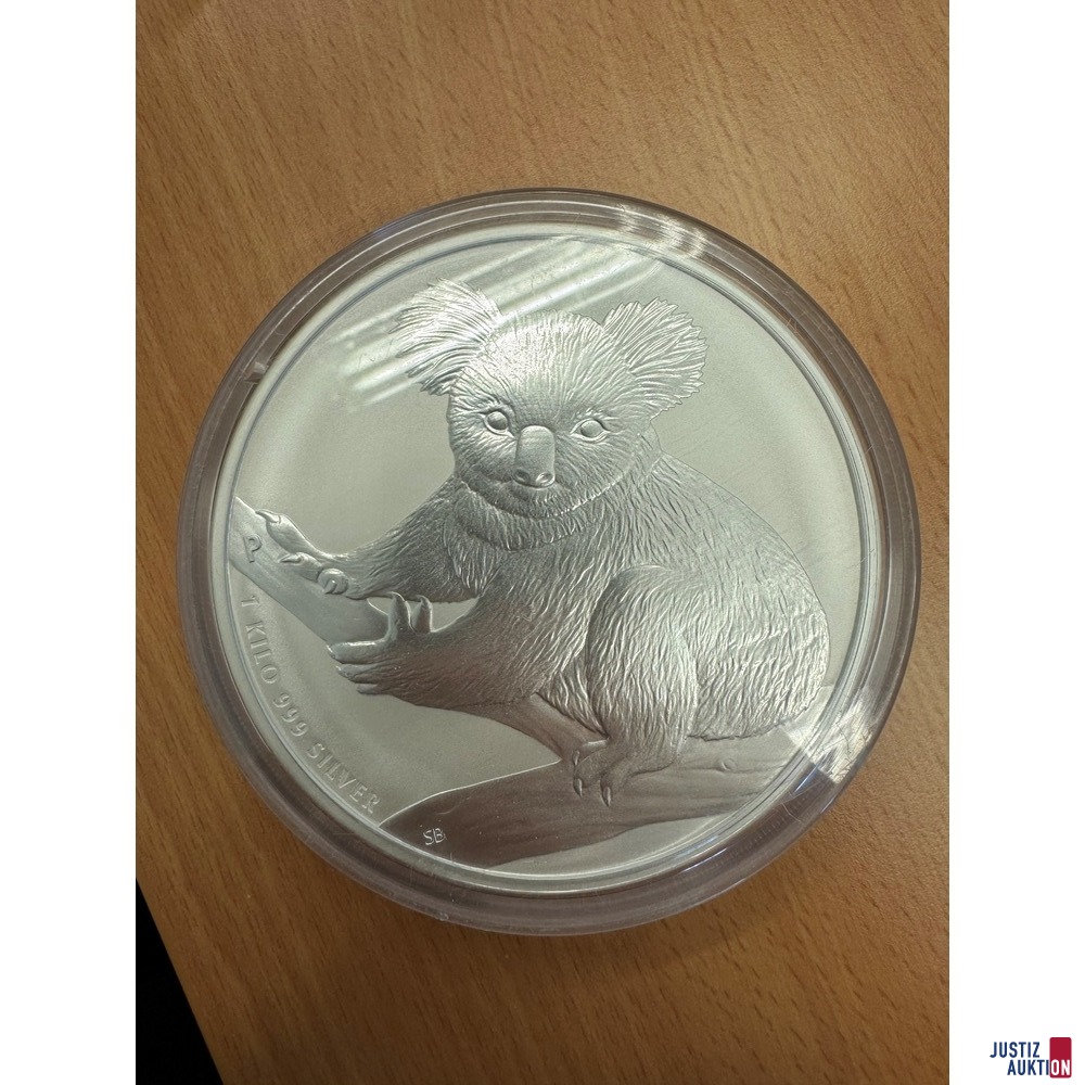 Koala Münze Rückseite