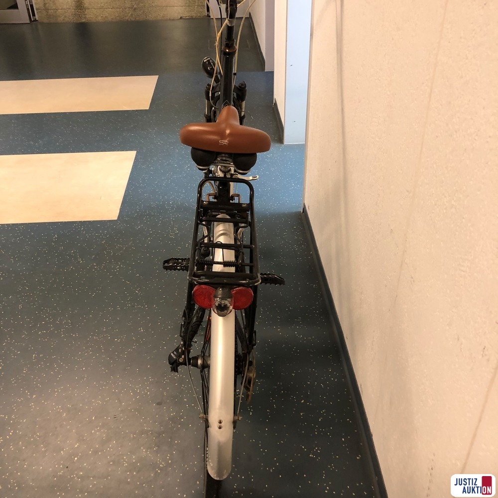 Rückansicht Fahrrad