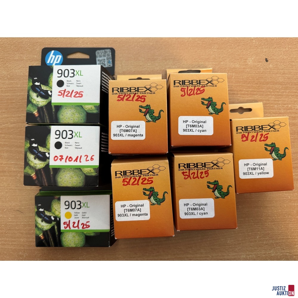 8 Druckerpatronen f&uuml;r HP Office Jet Pro 6970