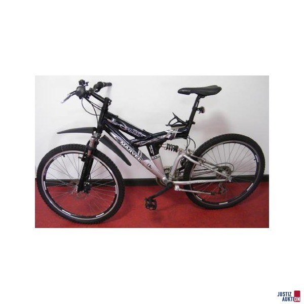 Mountainbike Marvel schwarz/silber (#179612) Justiz-Auktion