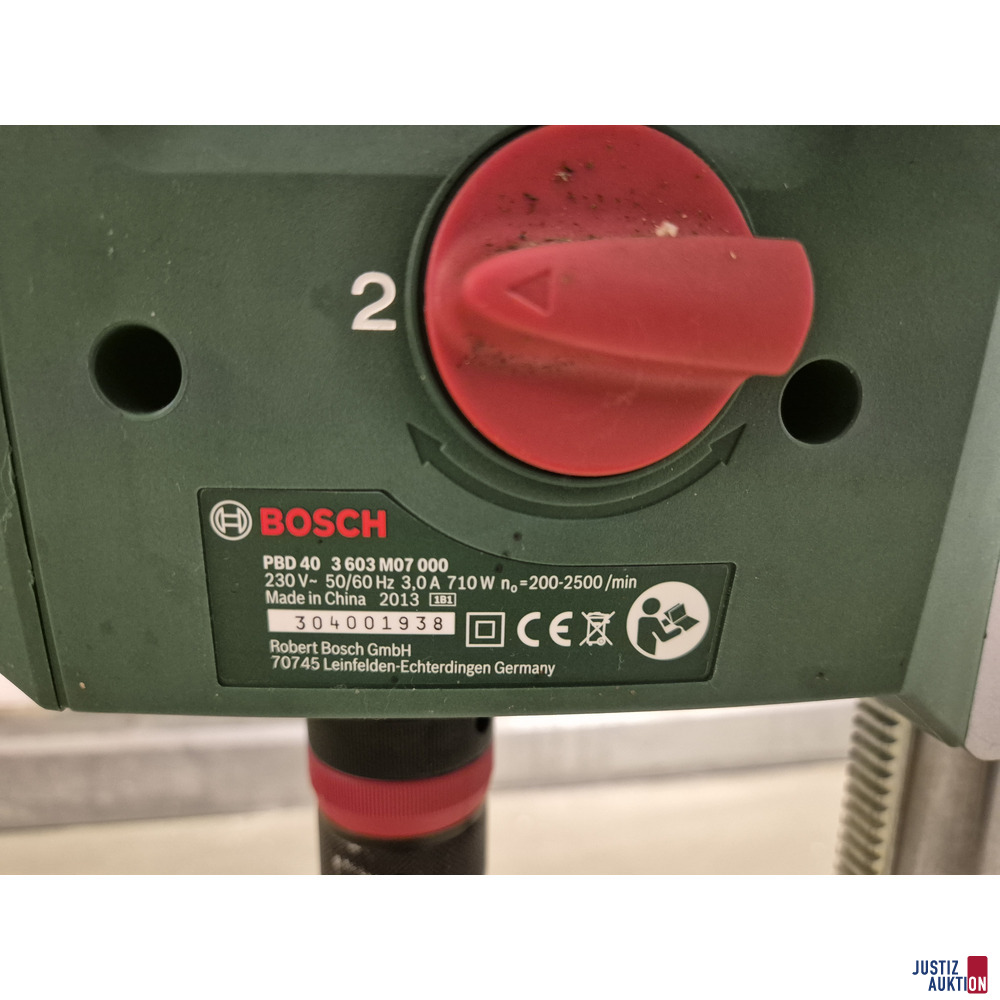 Bosch PBD 40 Tischbohrmaschine – foto 3 – kavel bij Justiz-Auktion