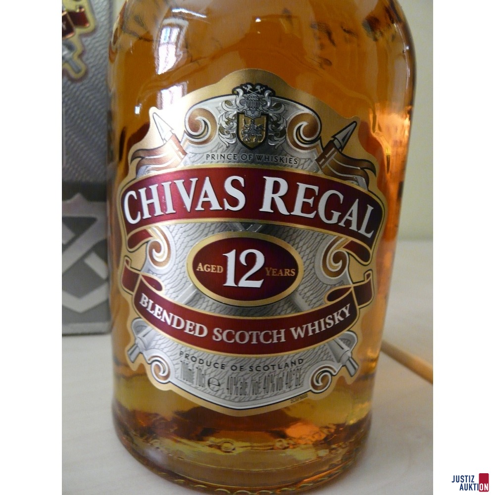 Whisky Chivas Regal 12 Jahre - Detail