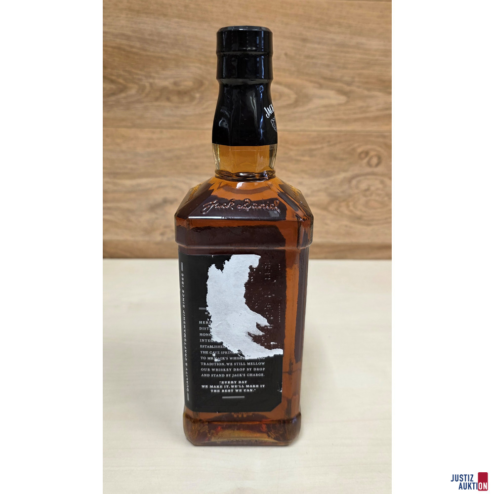 Jack Daniel’s Old No. 7 Tennessee Whiskey – foto 2 – kavel bij Justiz-Auktion, Brandenburg an der Havel