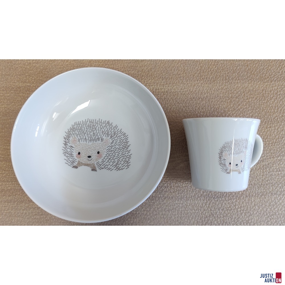 Designer-Müslischale und Tasse KAHLA