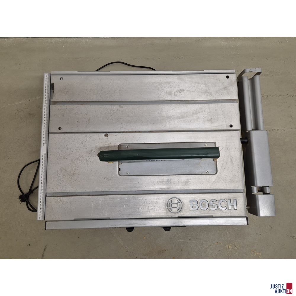 Bosch PTS 10 Tischkreissäge – foto 2 – kavel bij Justiz-Auktion