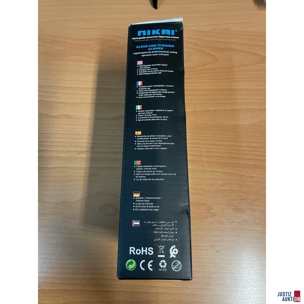 Verpackung Seitenansicht