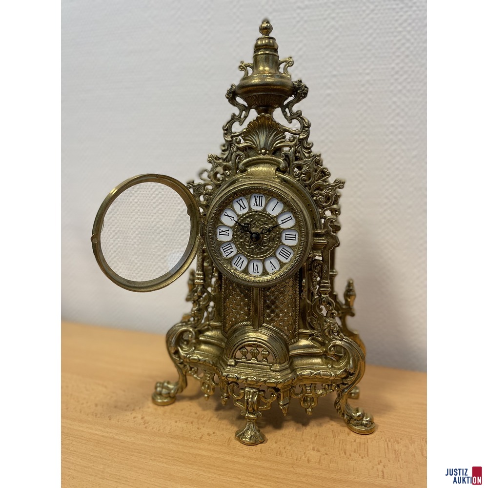 Ansicht vorne - Deckel Ziffernblatt offen