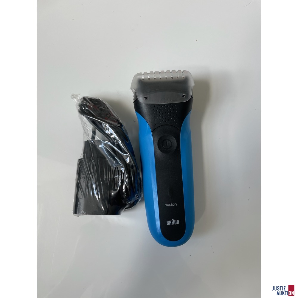 Rasierapparat Braun mit Ladegerät