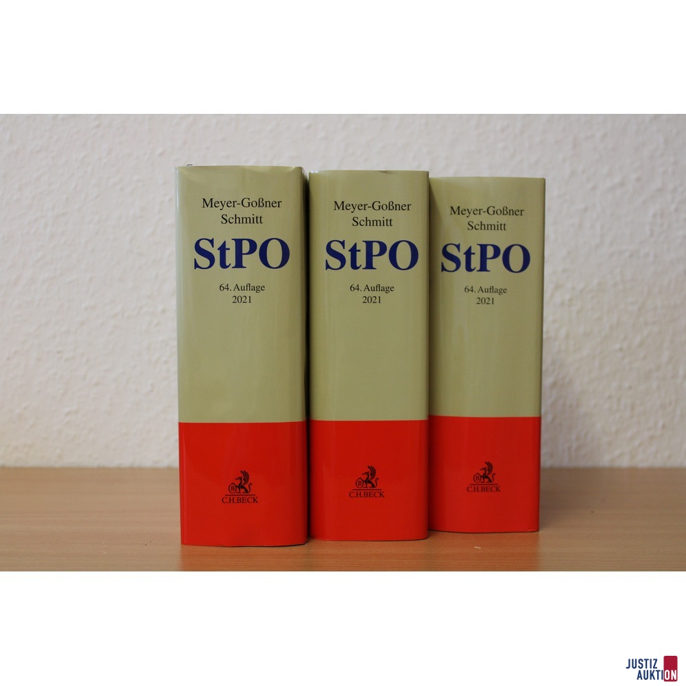 StPO&comma; 3 Exemplare
