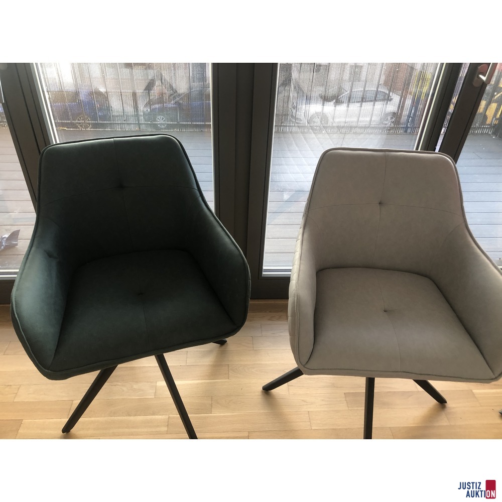 2 Stück grün und grau