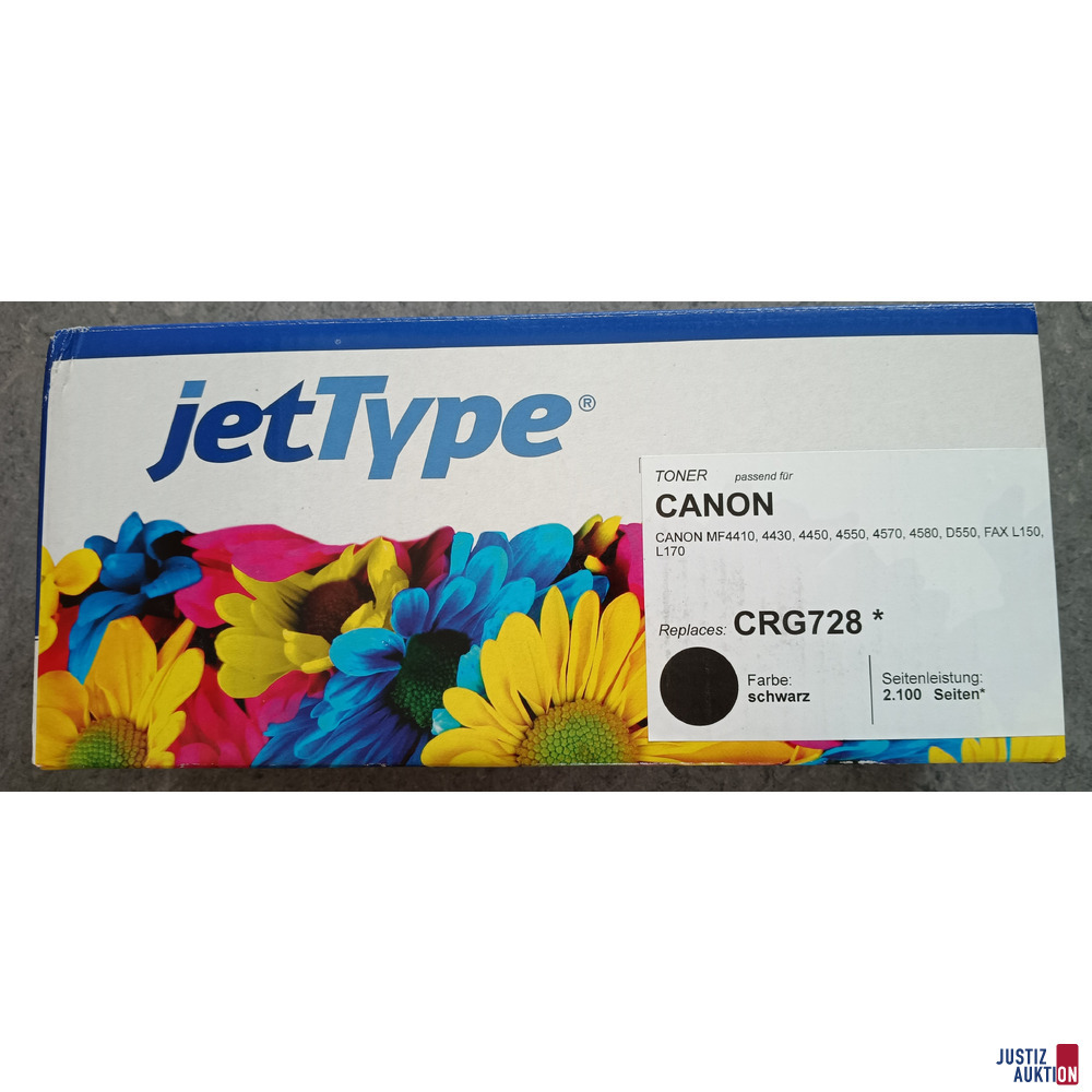 jetType Toner &quot&semi;CRG728&quot&semi; f&uuml;r CANON&lowbar;front