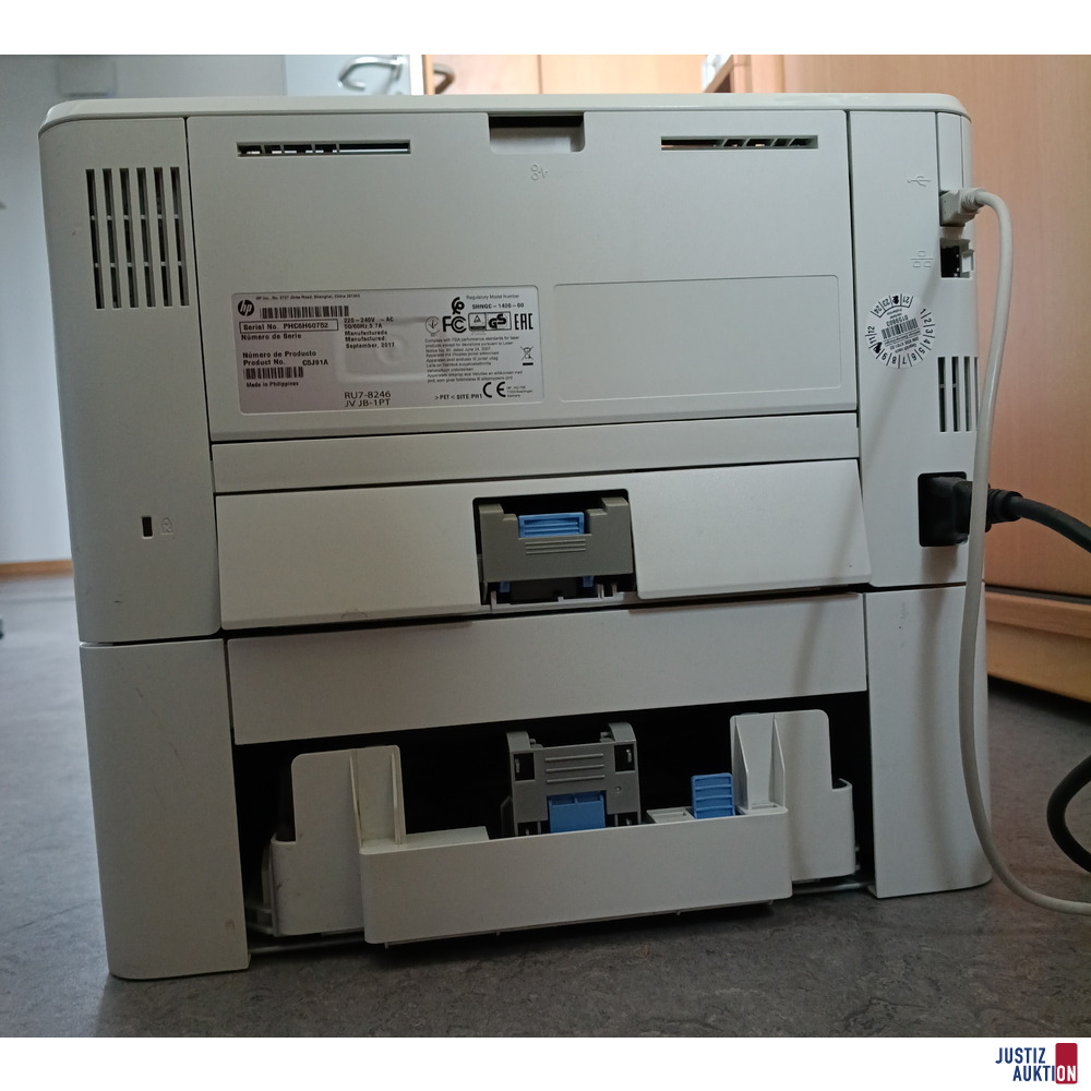 HP LaserJet Pro M402dne s&sol;w&lowbar;R&uuml;ckseite