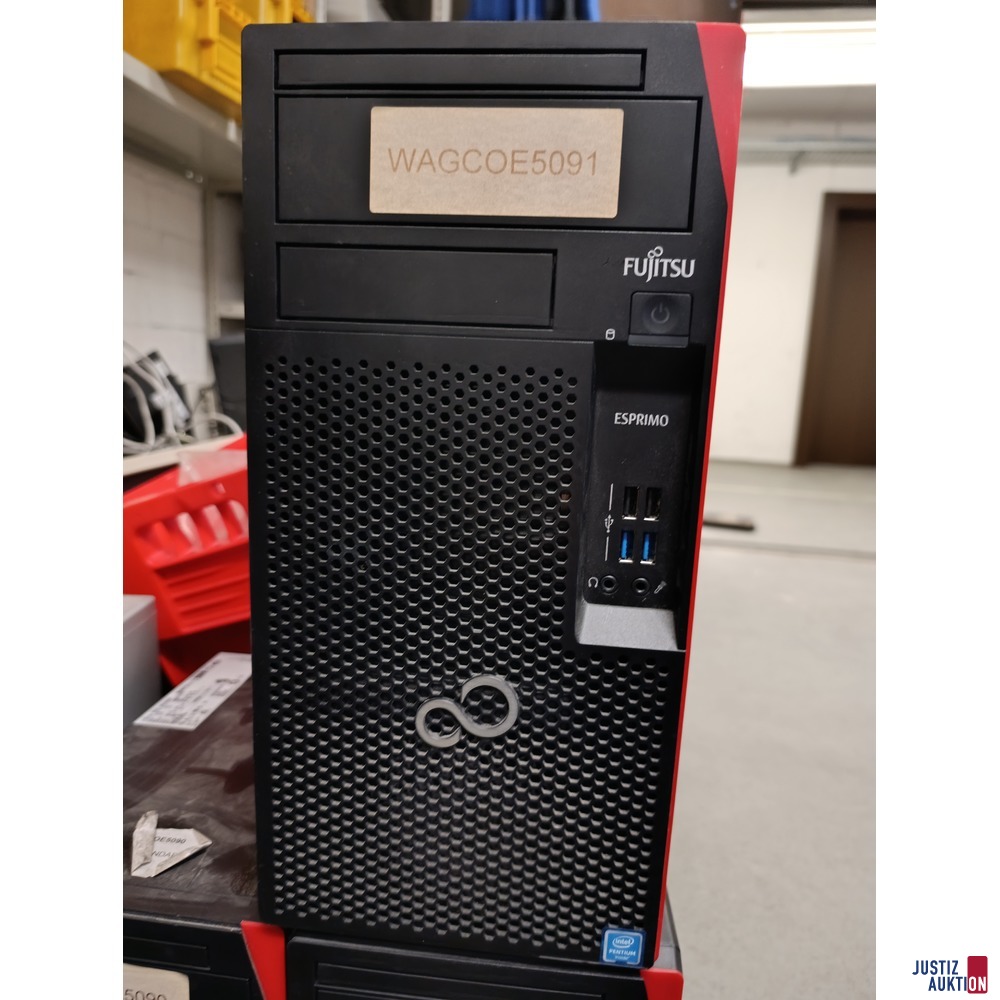 Frontseite des Rechners