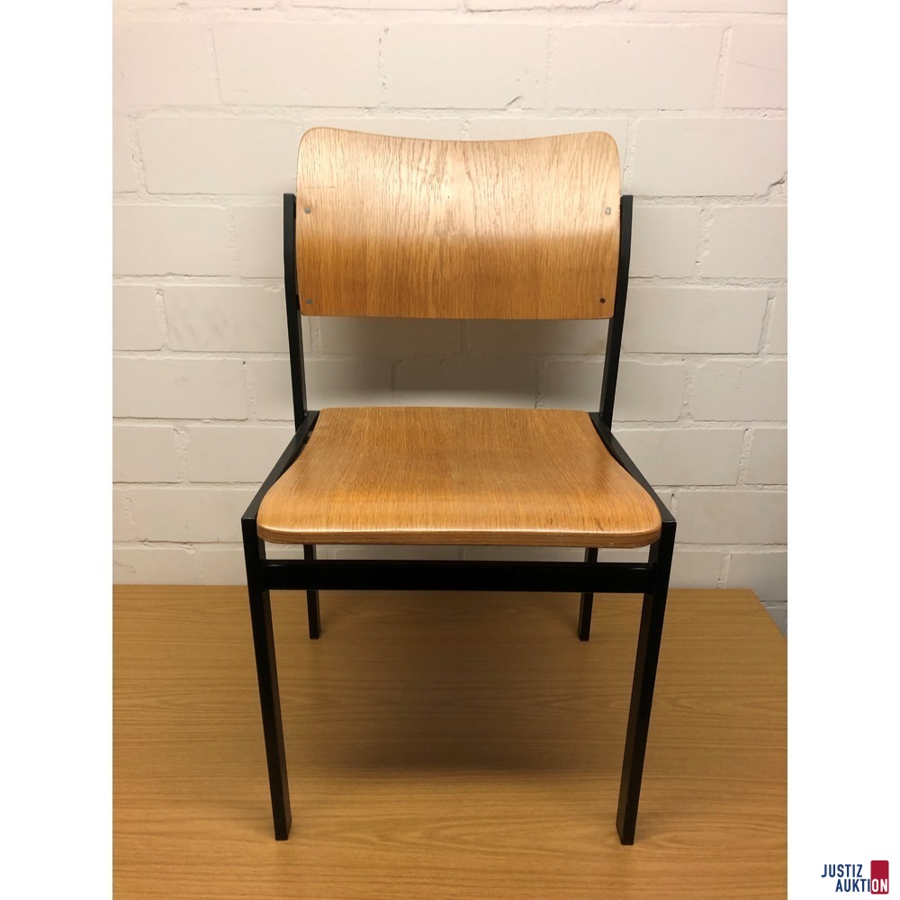 Besucherstuhl Holz