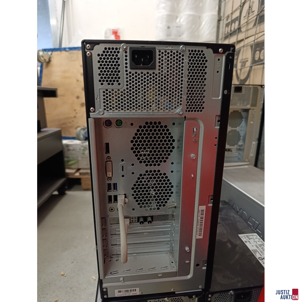 Rechnerr&uuml;ckseite