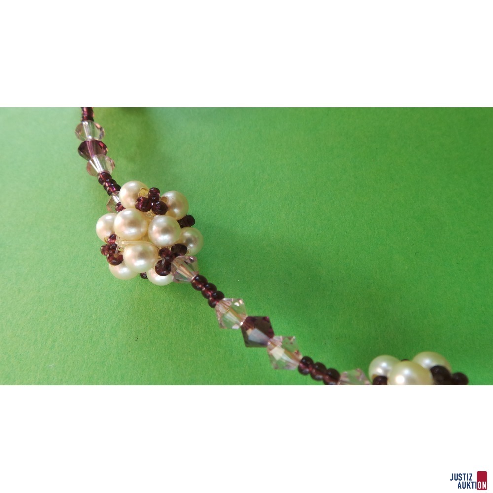 Ansicht Glasperlenkette