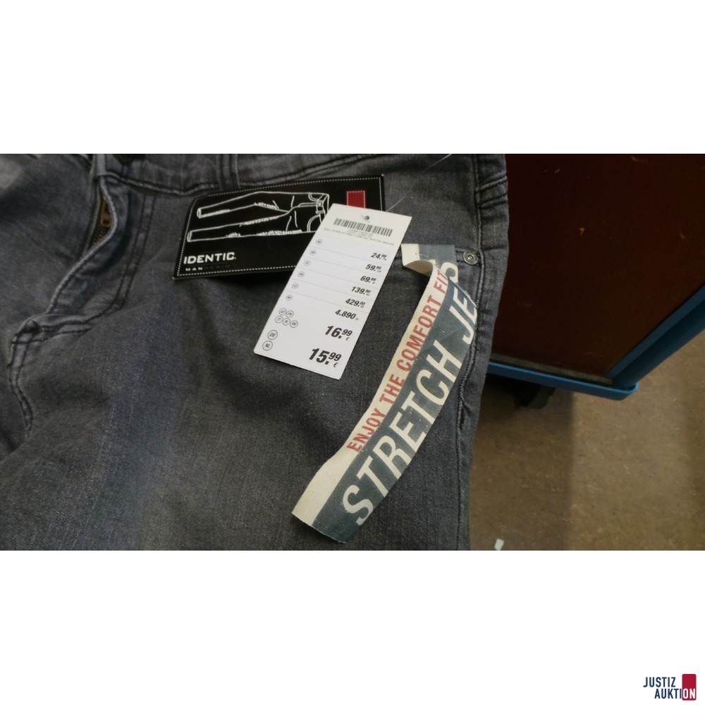 Ansicht auf Jeans-Etikett