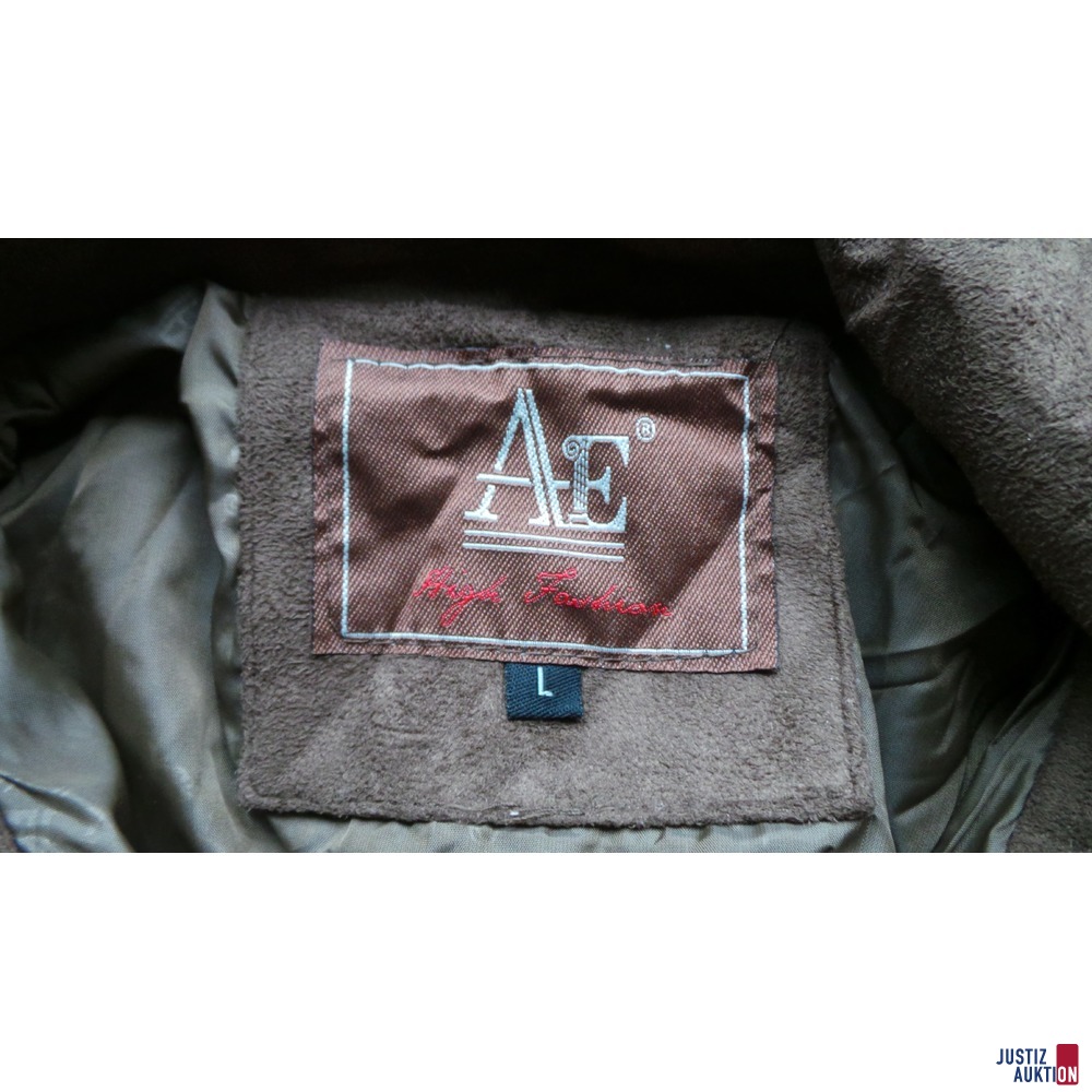 Label in der Jacke