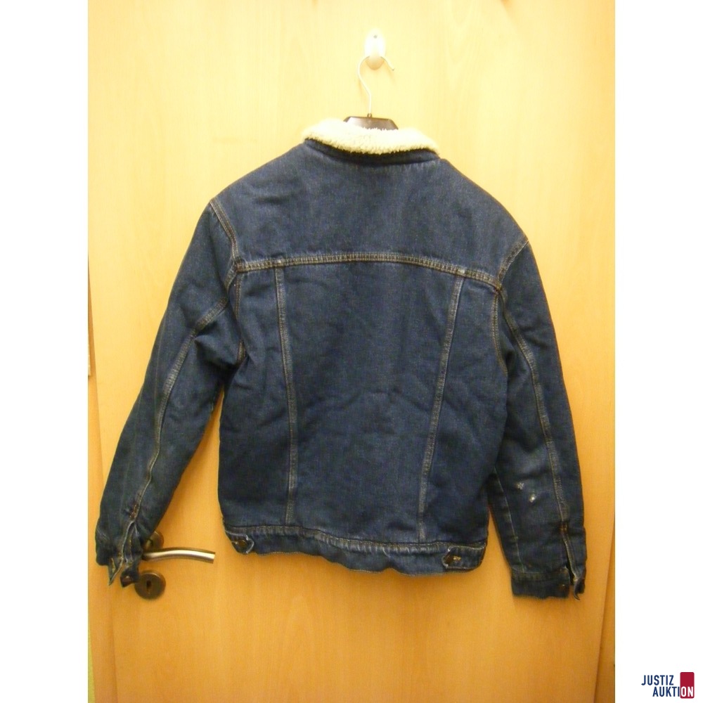 Jeansjacke Rückenansicht