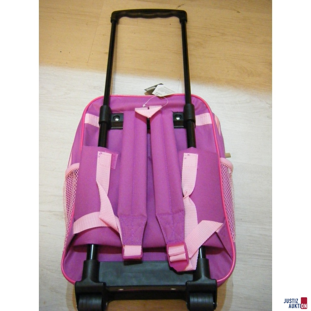 IDENA - 2 in 1 Kinder Rucksack Trolley Prinzessin