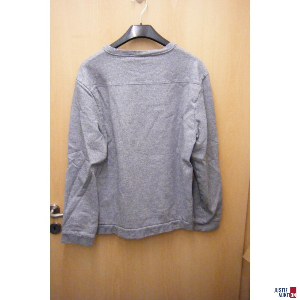 C.Klein Pullover Grau Rückenansicht