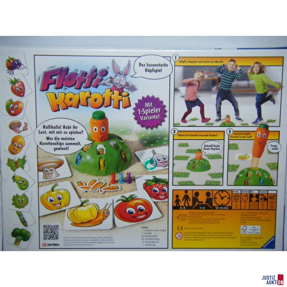 RAVENSBURGER Flotti Karotti - Rückseite