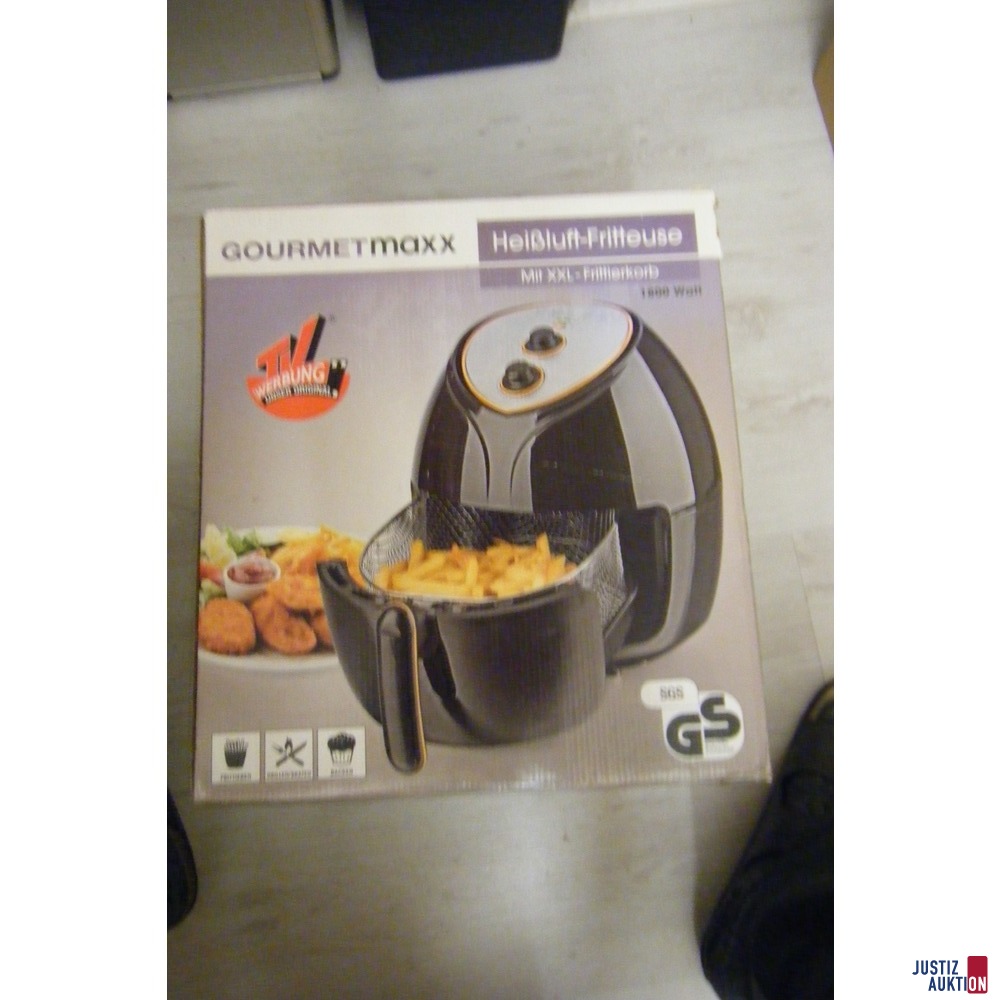 GOURMETMAXX Heißluftfritteuse