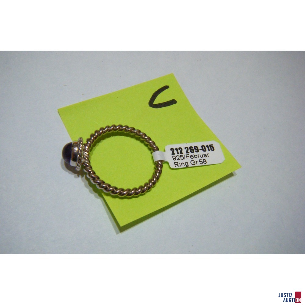 Fingerring Silber