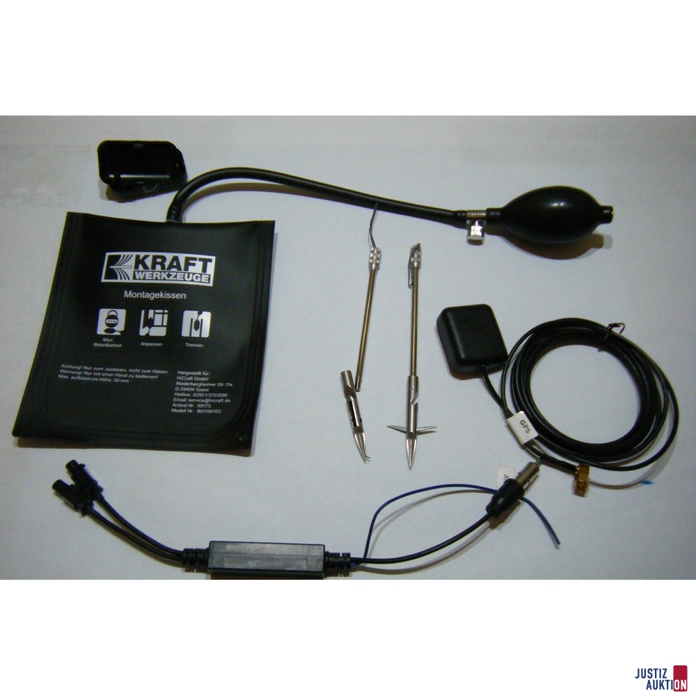 KRAFT Montagekissen u. versch. Kabel