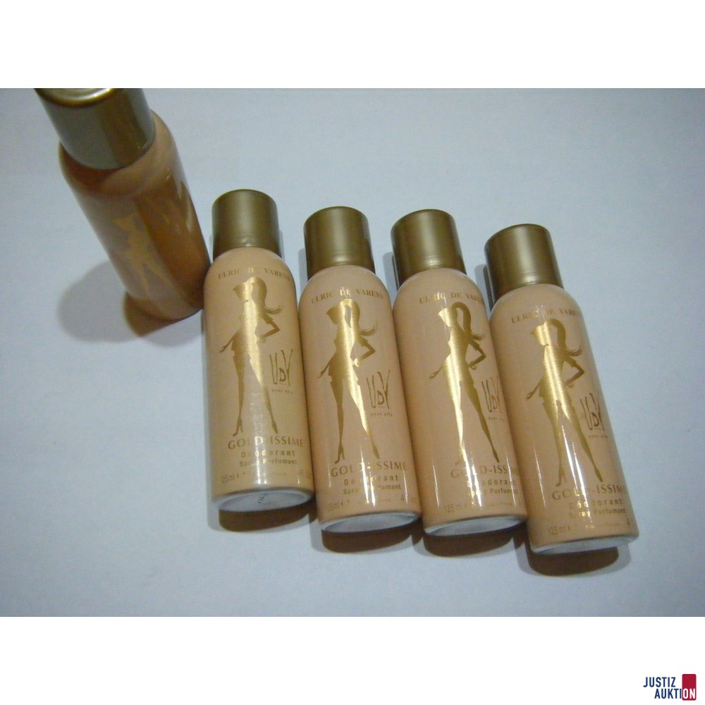 5 x ULRIC DE VARENS Deodorant