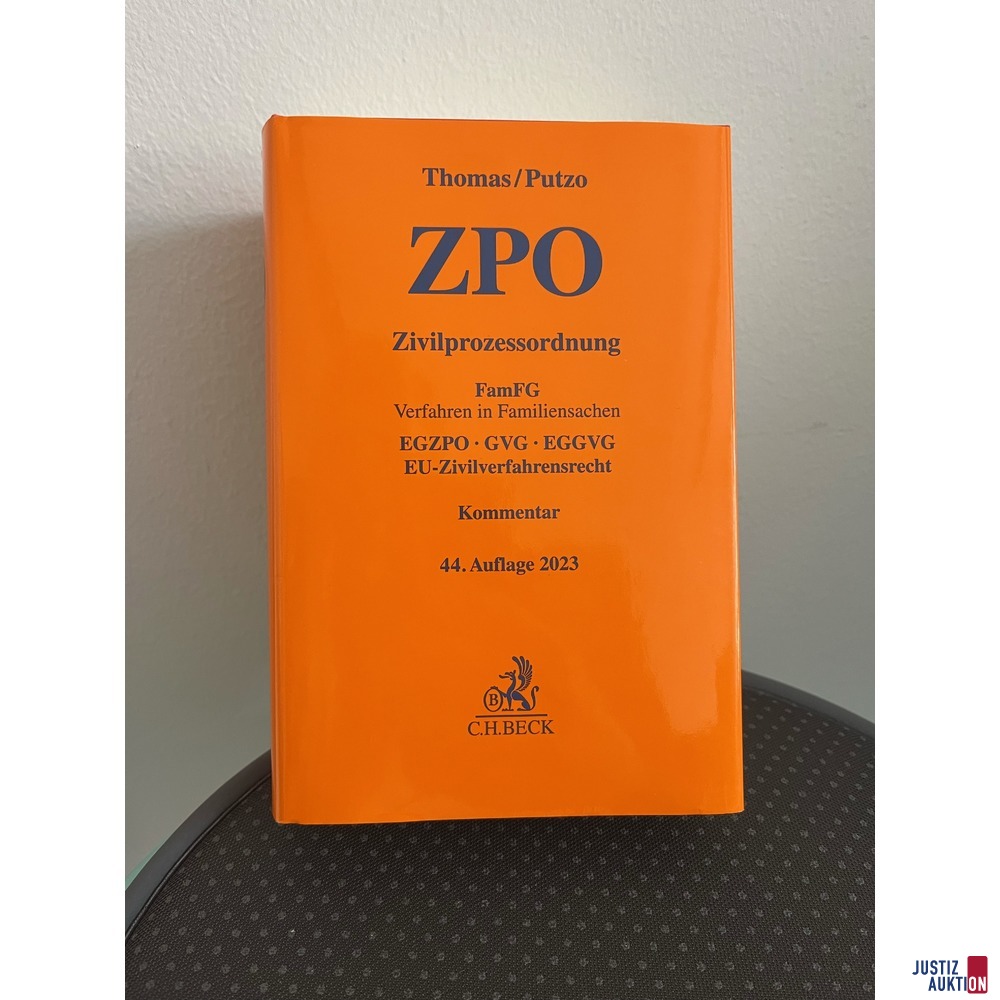 Thomas&sol;Putzo&comma;ZPO-Kommentar&comma; 44&period;Auflage 2023