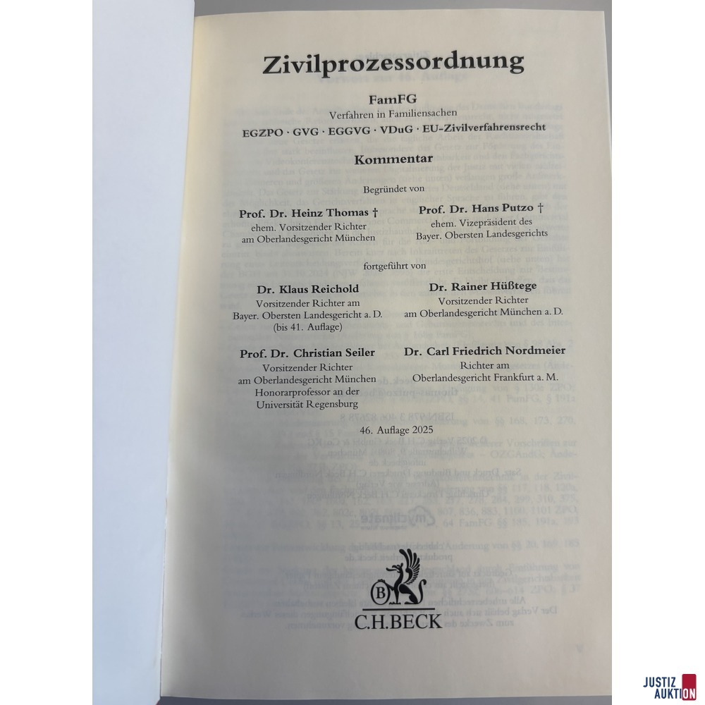 aufgeschlagene Ansicht