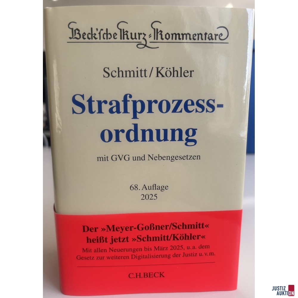 Schmitt &sol; K&ouml;hler&comma; 68&period; Auflage 2025&comma; gebraucht