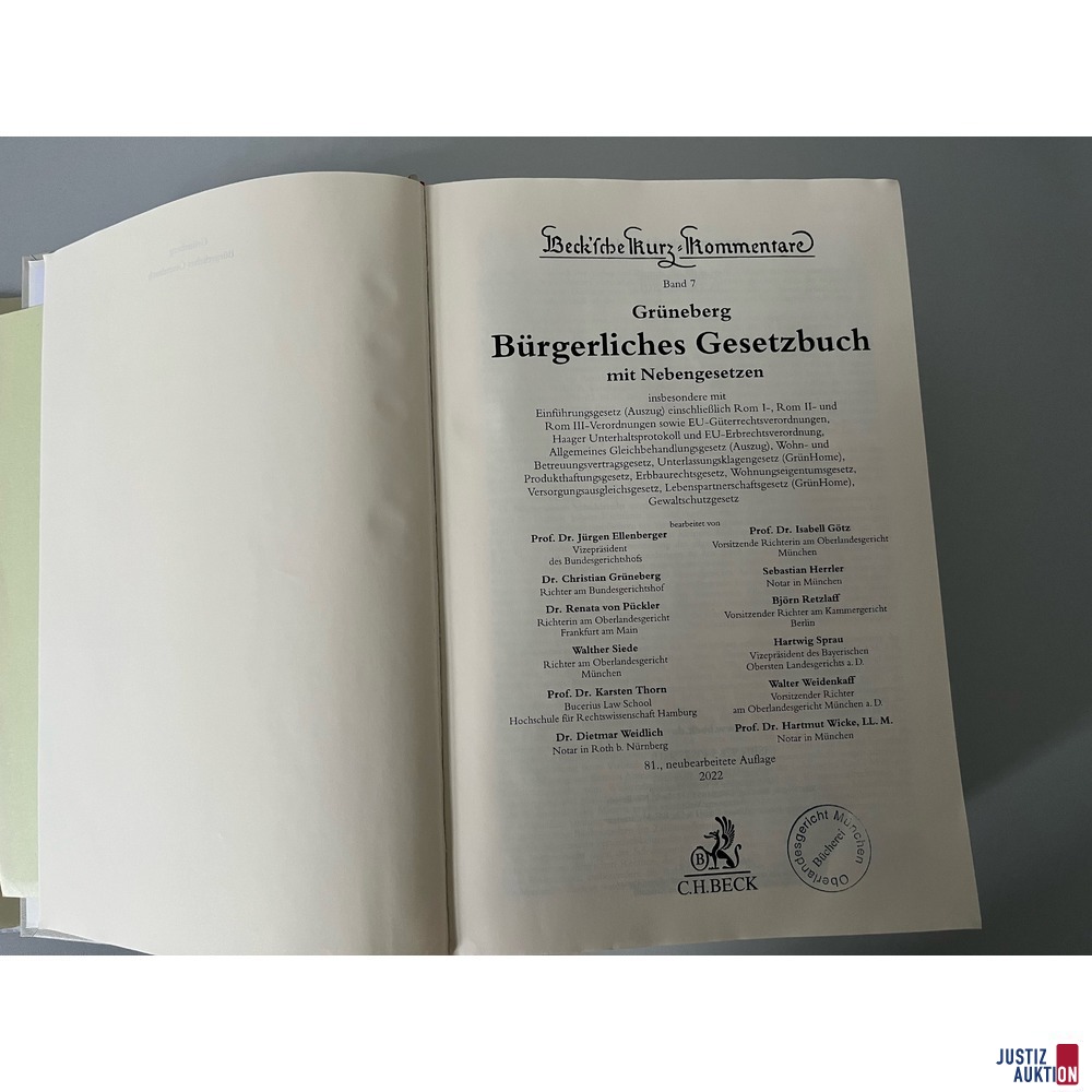 aufgeschlagene Ansicht