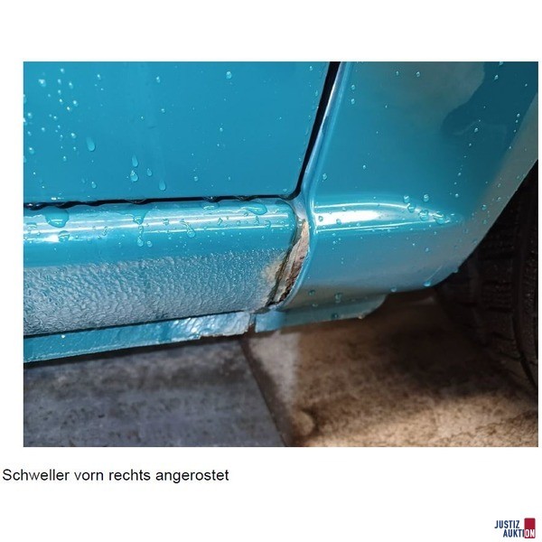 Schweller vorn rechts angerostet