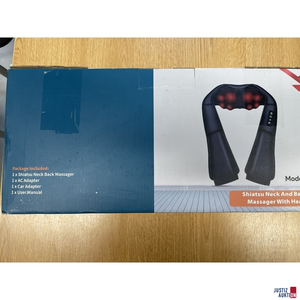 Verpackung Massageger&auml;t