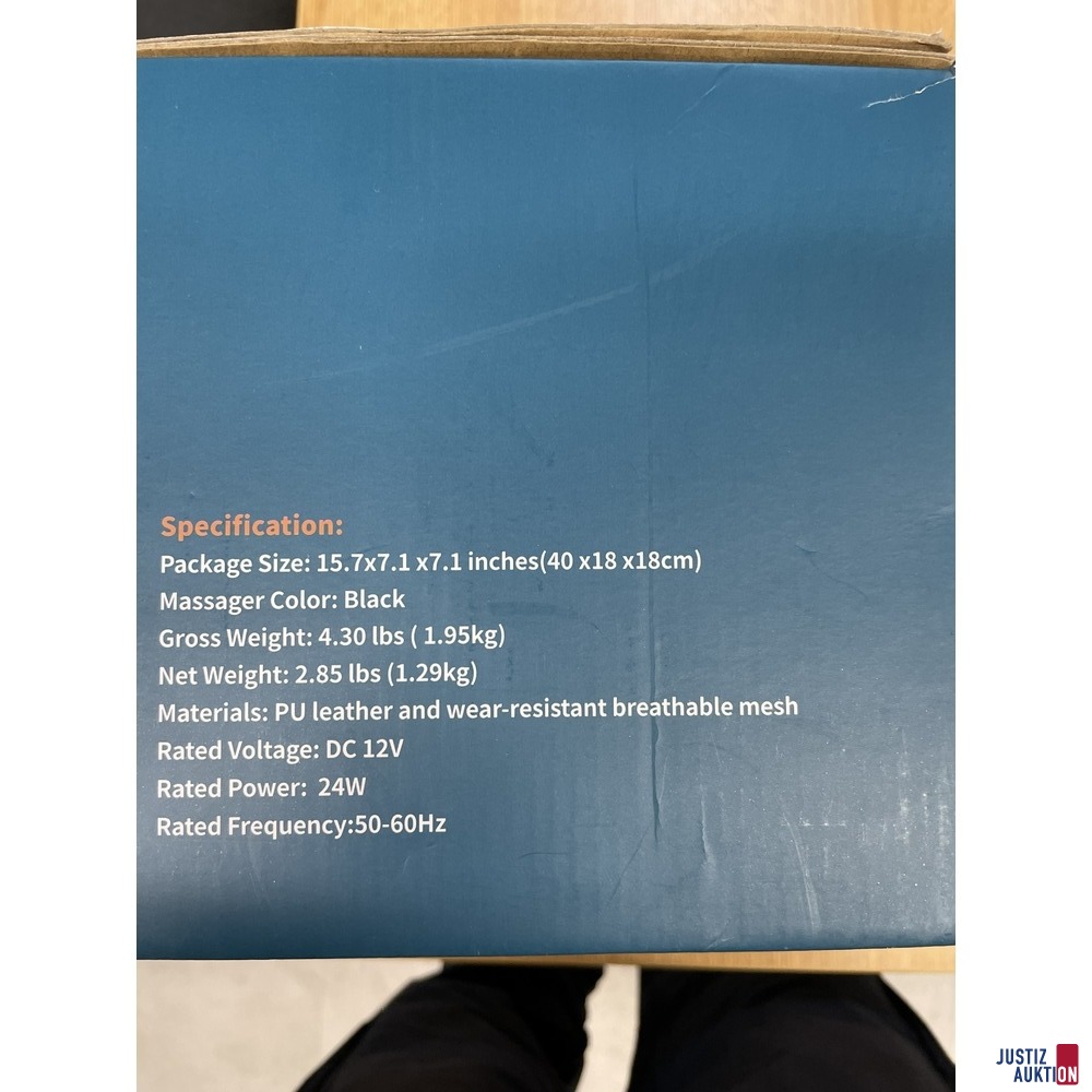 Seite der Verpackung