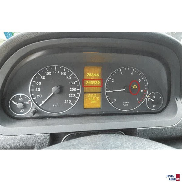 Tacho mit Km-Stand