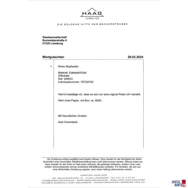 Wertgutachten