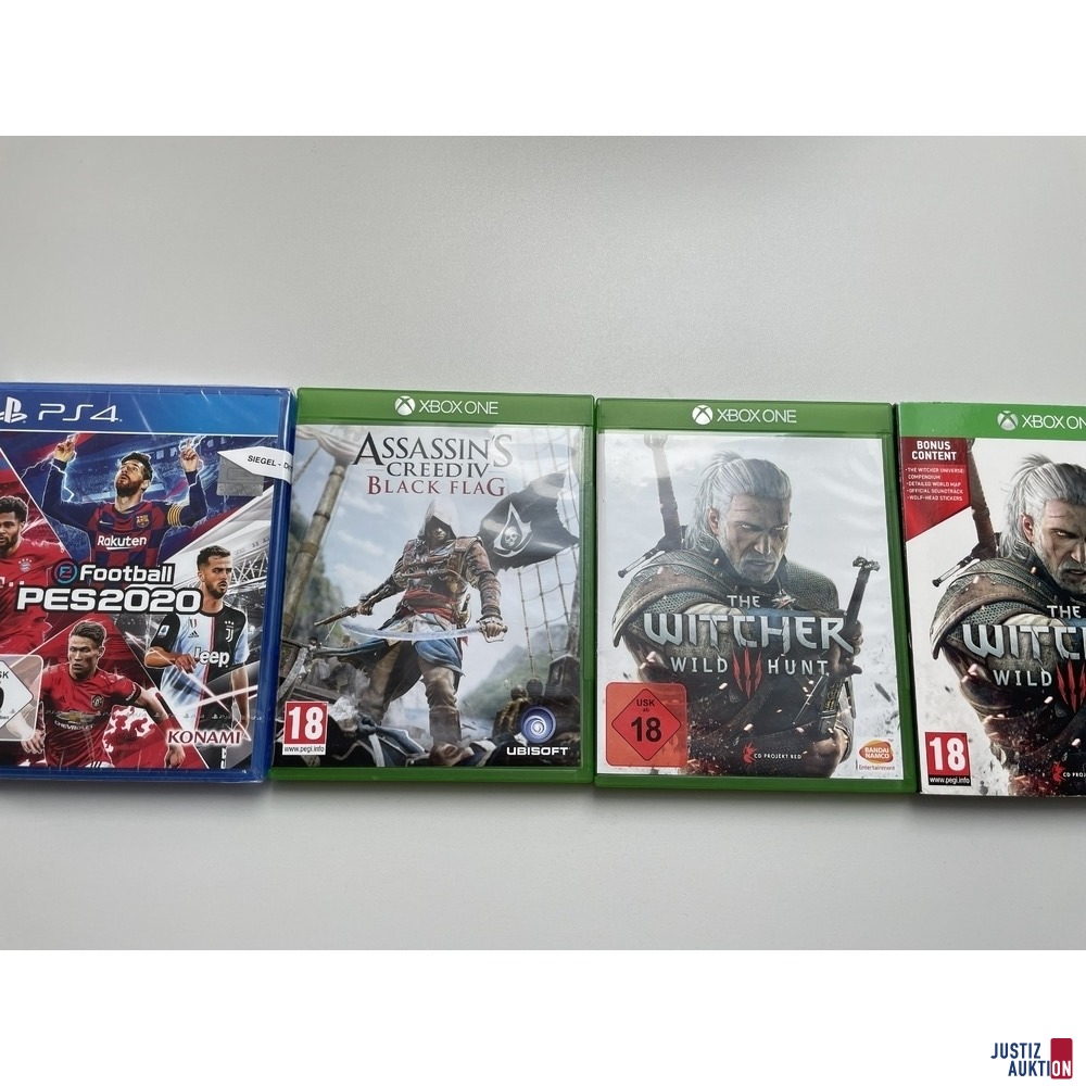 4 Konsolenspiele