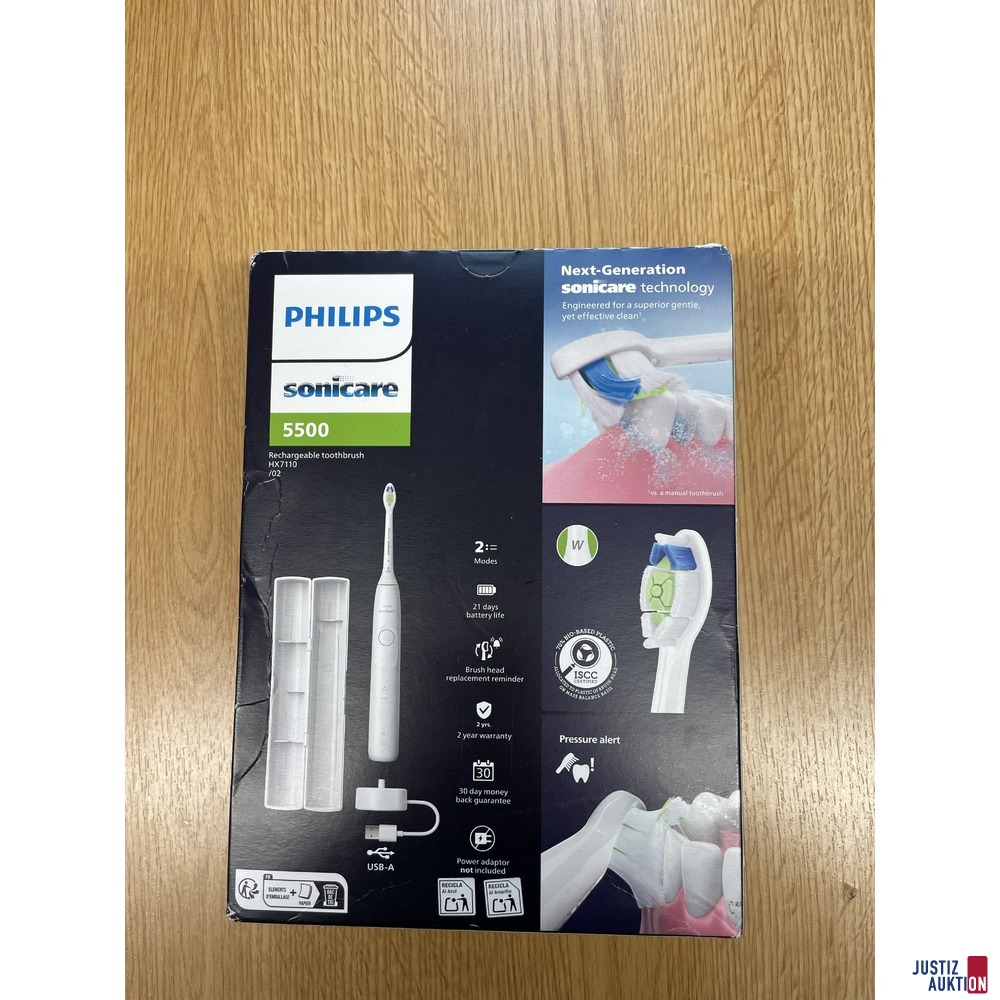 Verpackung der Zahnb&uuml;rste