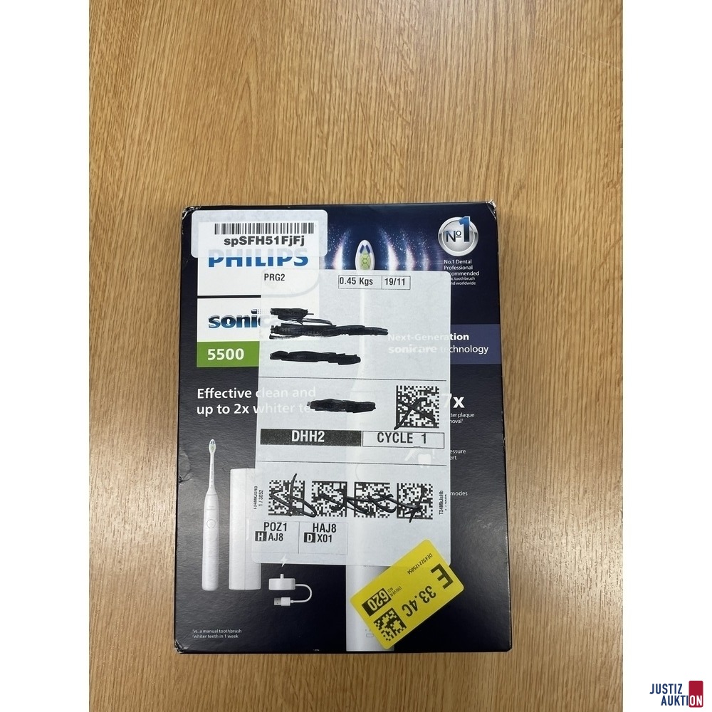 R&uuml;ckseite der Verpackung