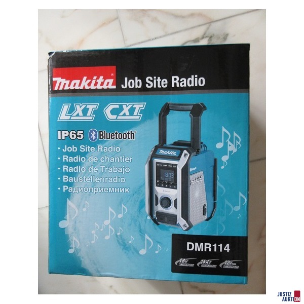 Makita Baustellenradio IP65 Bluetooth