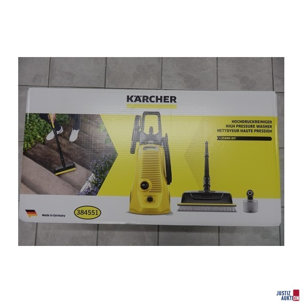 Kärcher Hochdruckreiniger KHD 4 | Justiz-Auktion (#173022) L Stairs