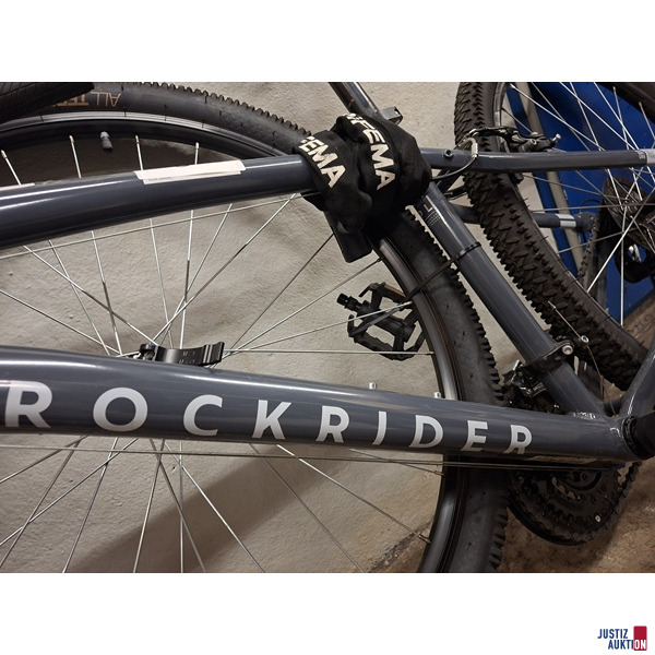 Mountainbike Rockrider grau RNR. 24129xxx – foto 5 – kavel bij Justiz-Auktion, Augsburg