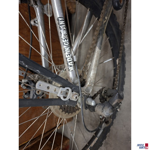 Mountainbike Milfa silber RNR. OKO4E65xxx – foto 5 – kavel bij Justiz-Auktion, Augsburg