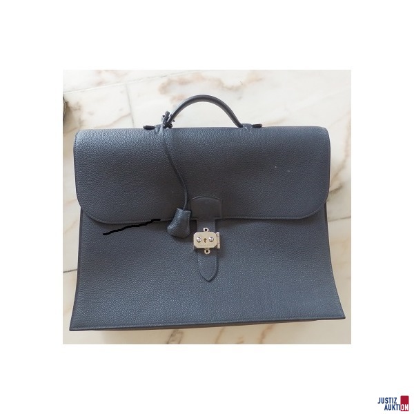 Männerhandtasche Hermes  dunkelblau
