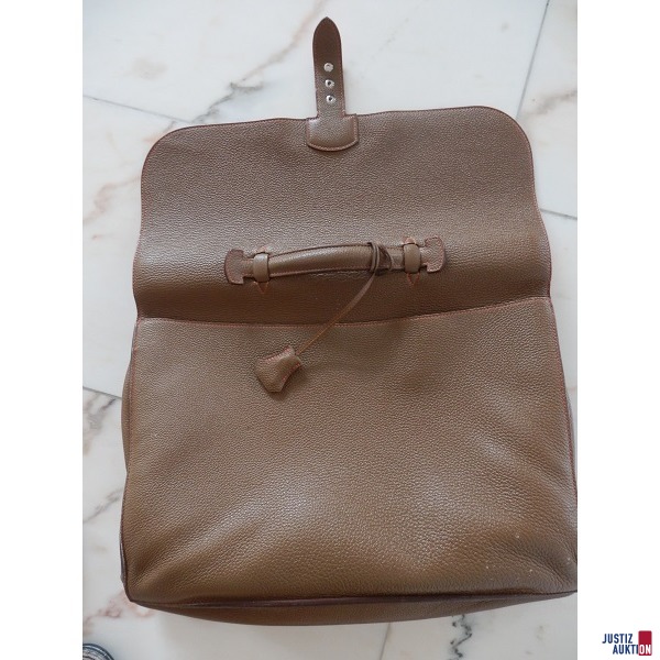 Männerhandtasche Hermes Braun