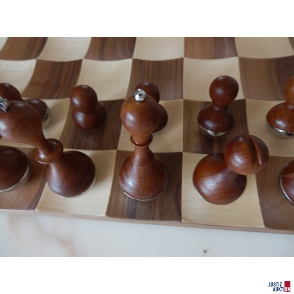 Schachbrett Holz magnetisch